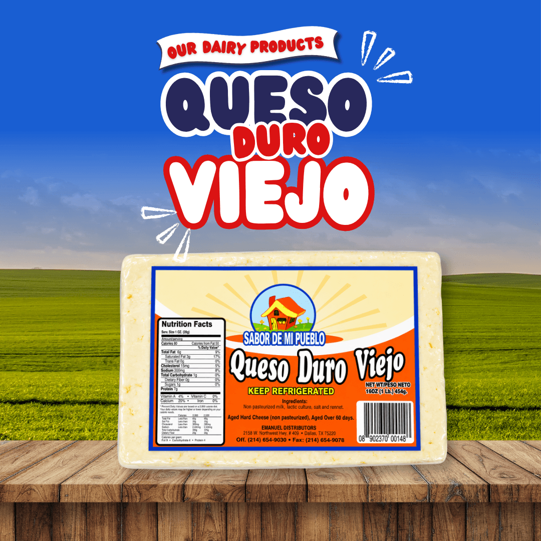 Queso Duro Viejo | Lácteos Emanuel
