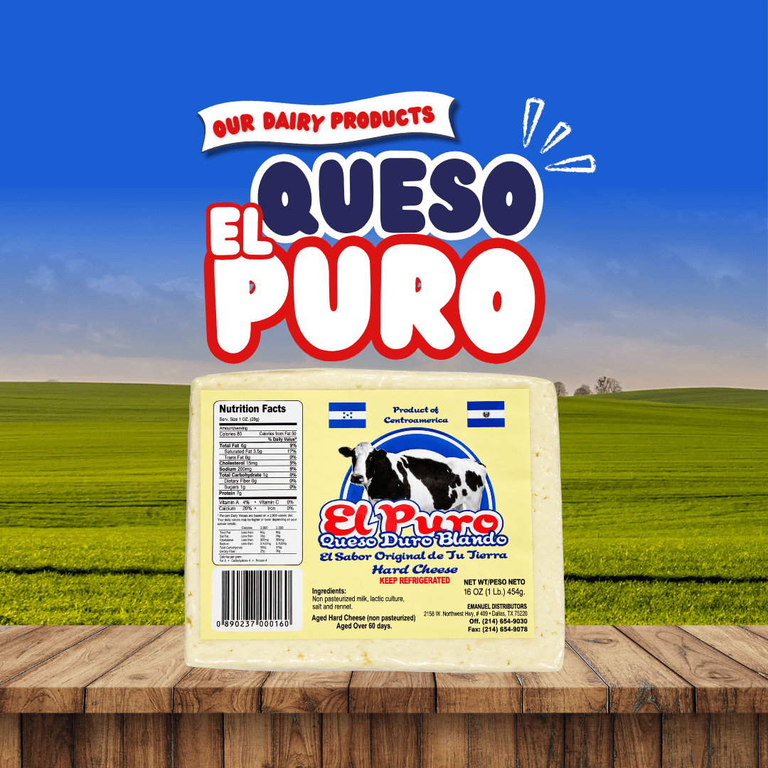 Queso el Puro, Queso Duro Blando | Lácteos Emanuel